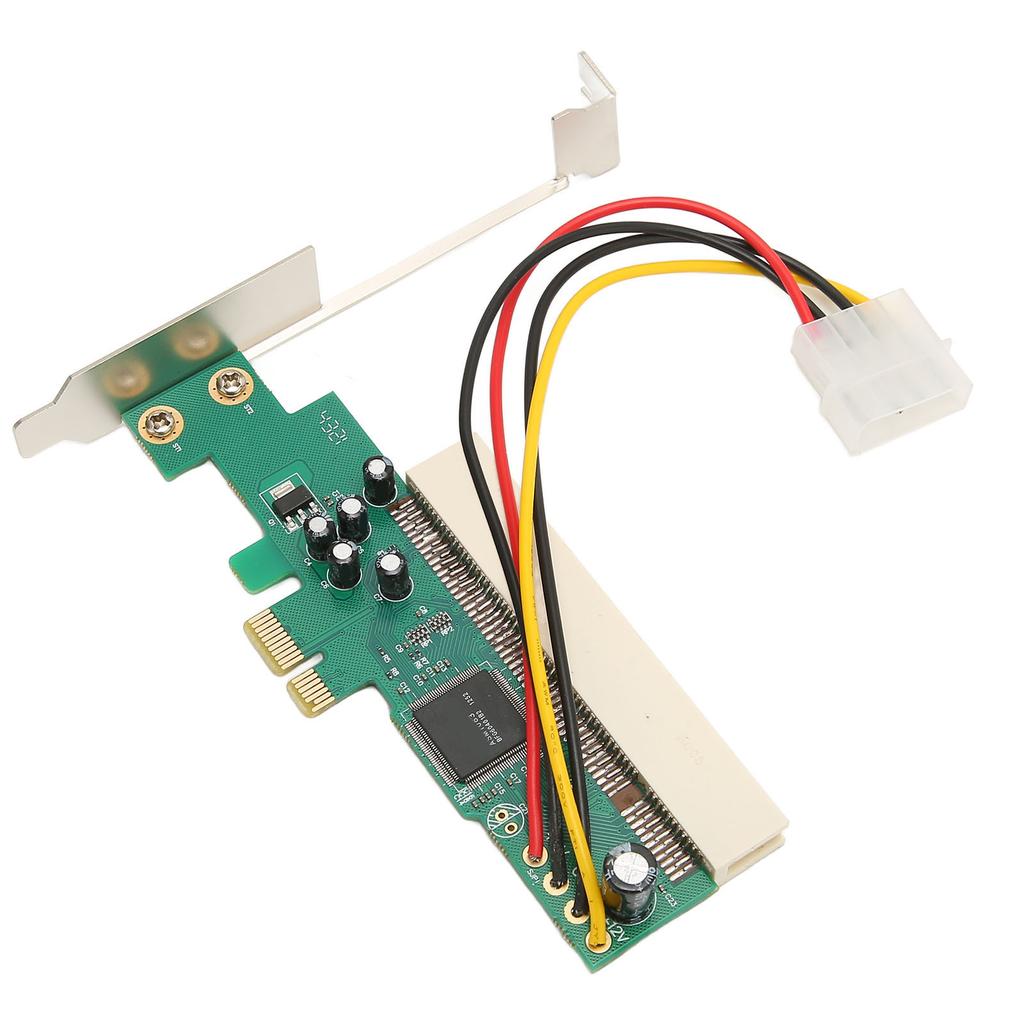 PCI Express To PCI Adapter Card 2.5Gbps Data Transfer 4 Pin Power Connection Plug and Play PCI