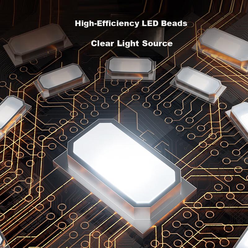 JD Jingzao Camping Lantern Outdoor Lighting Night Market Stall Super Long Battery Life Rechargeable Bulb Emergency Hanging Light 280 Lumens