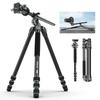 Ulanzi Camera Aerial Photography Tripod with Adjustable Center Axis Micro Telescopic Panoramic Quick Camera Tripod Boom for Rotating Center Aluminum