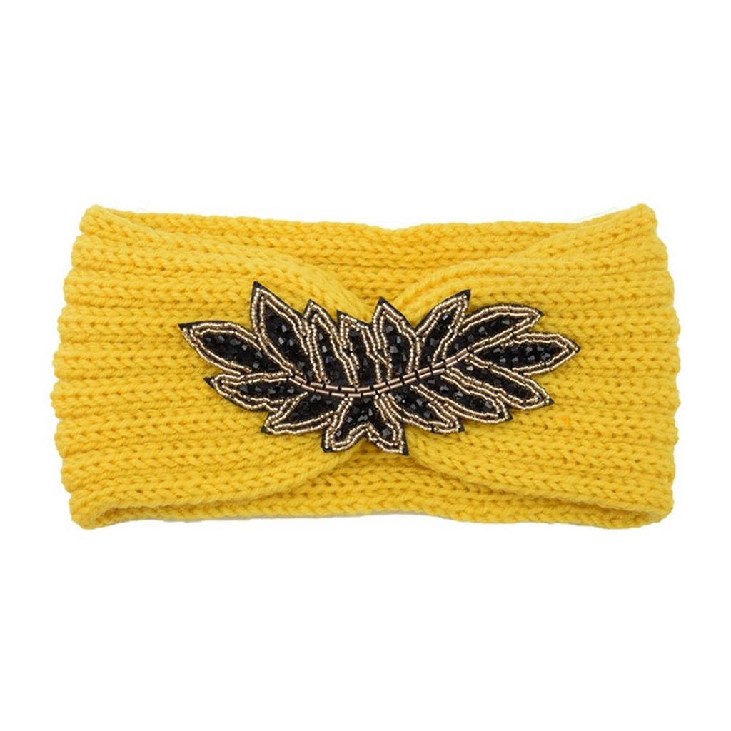 Модная женская однотонная спортивная повязка для волос на голову, термальная повязка для волос для девочек