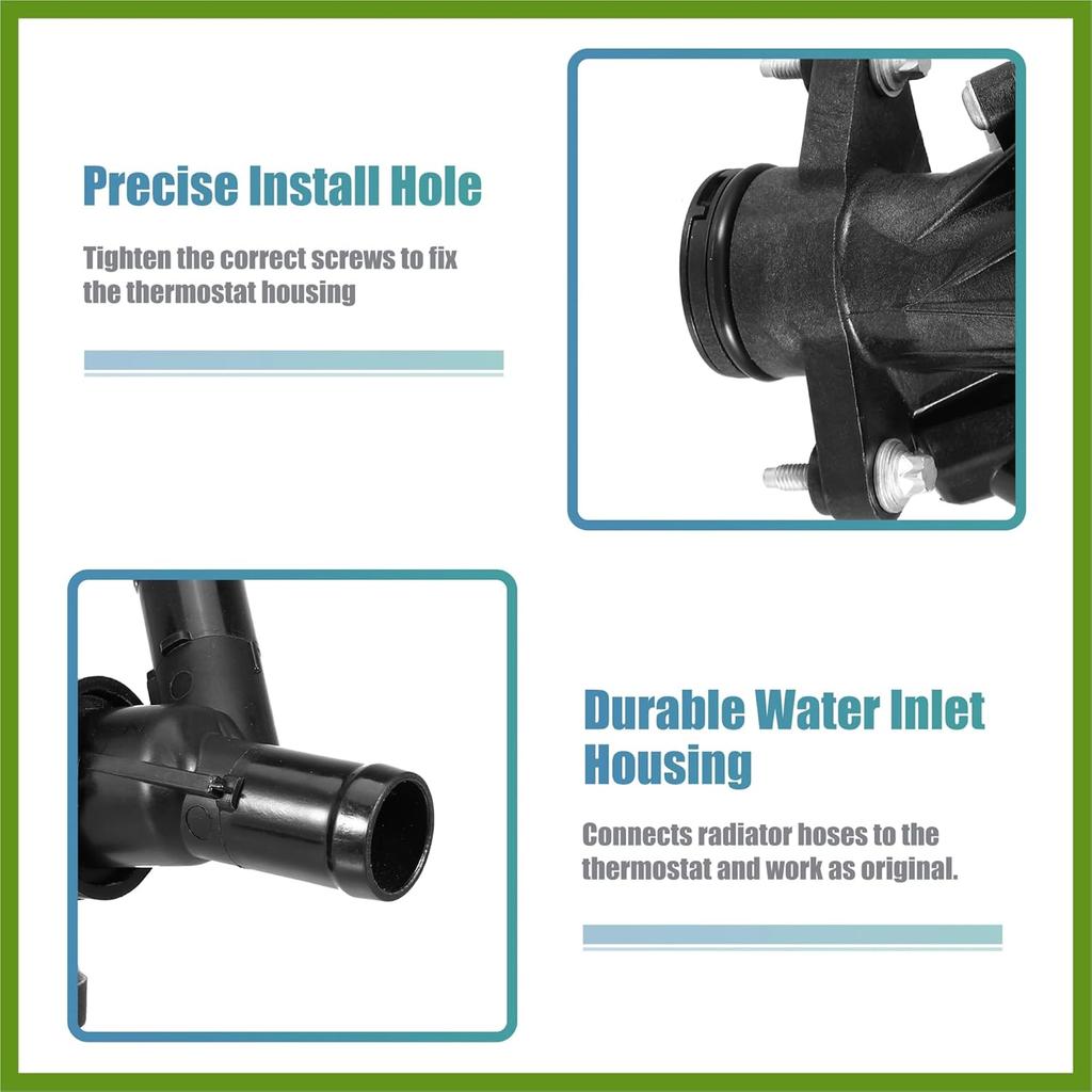 2702000315 Engine Coolant Thermostat Housing Assembly for Mercedes-Benz CLA250 2014-2016 Vehicle Components