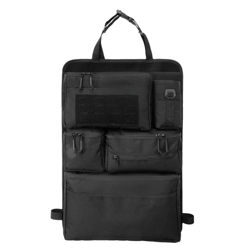 Car Backseat Organizer Bag Tactical Hanging Storage Pouch 30L Multi-Functional Oxford Fabric Seatback Pocket SUV Sedan