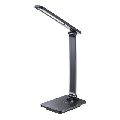 Sanwa Supply Настольная лампа светодиодная USB перезаряжаемая Бесступенчатая регулировка тональности Черный Диммирование/3 LED-DESK1BK