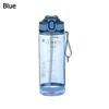 800 мл Пластиковая уличная бутылка для питья для мужчин, не содержит БФА, с соломинкой, спортивная бутылка для воды