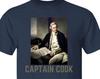 Captain Cook British Naval Officer, Navigator, and Explorer T Shirt, Naval History Shirt, British Navy The Endeavour T Shirt