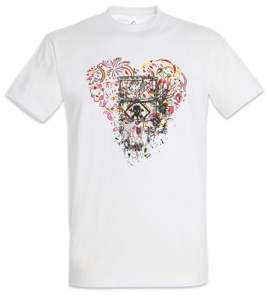 Toxic Ornament Heart T-Shirt Waste Tattoo Tattooist Holi Danger Warning