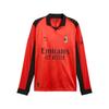 X AC Milan X Slam Jam Коллаборация Влагоотводящая Футболка с круглым вырезом с длинным рукавом Мужские топы 787637-02