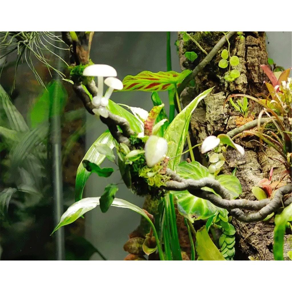 Artificial Ivy Vine Plants 39.37 Inches Pvc Fake Rattan Climbing Pets Wigwam Rainforest Landscape DIY Home Decoration D 1cm