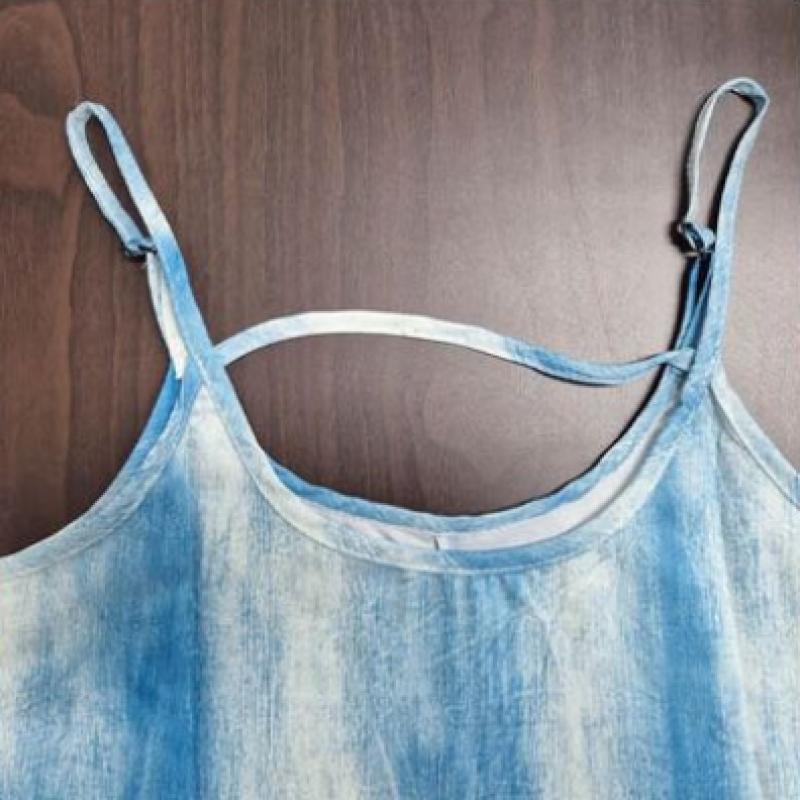 Shop Women Ink Strap Tank Beach Resort Long Dress Wld Wdr Bm072
