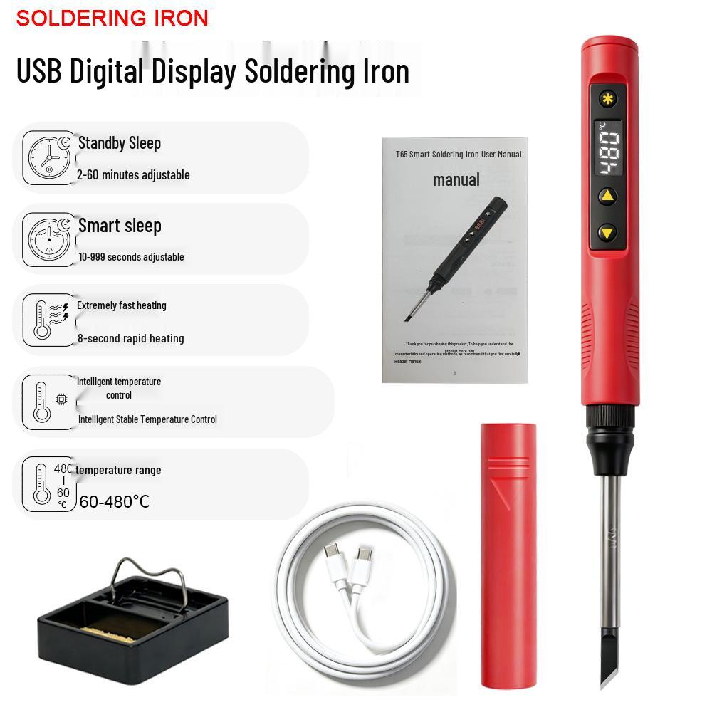 Портативный электрический USB-паяльник 9-20 В - Инструмент для домашнего ремонта