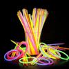 Luminous Glow Stick Bracelet - Silver Neon Dance Prop Lollipop