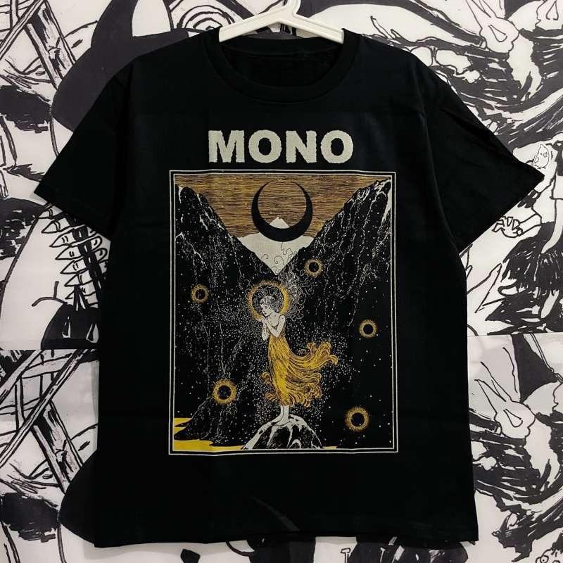 2026 New Japanese Postrock MONO Band Pure Cotton Unisex and Women Shortsleeved Tshirt Music Culture Small Music Festival Lovers