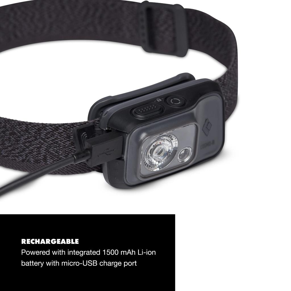 Black Diamond Equipment Cosmo Headlamp Graphite 350-R