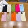 Применимо к чехлу для мобильного телефона iphone11promax, жидкий силикон Apple 11Magsafe магнитное крепление однотонный противоударный чехол