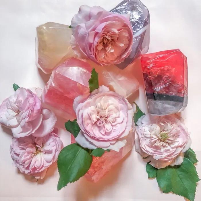 Мыло с камнем рождения / Январь Гранат