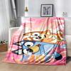Rainbow Friends Adventure Personalized Name Blanket Lightweight Personalized Blanket Warmthful Decor for Sofa Couch Picnics Office Chair