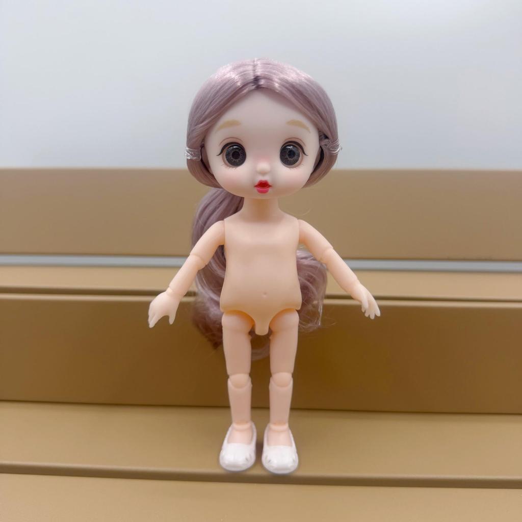 17 см мини-кукольное тело BJD - 6 дюймов принцесса девочка, 16 см маленькая голая кукла