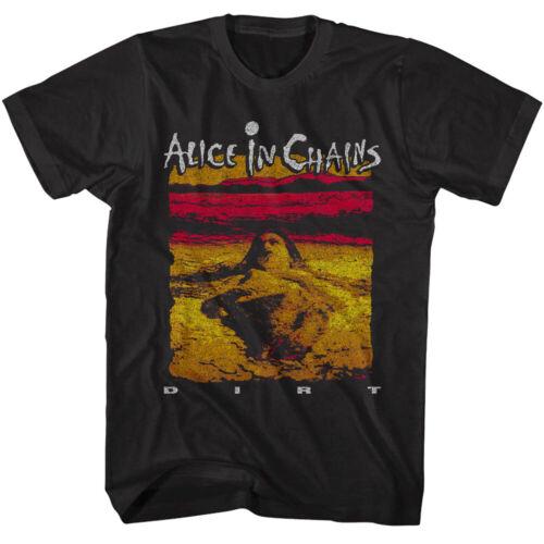 Alice in Chains Альбом Dirt Мужская;s Футболка Alt Rock Metal Обложка Альбома Концертный Мерч - Мужская Летняя Хлопковая Графическая Футболка
