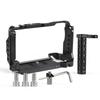 Andoer Camera Cage + Top Handle Kit Aluminum Alloy Camera Video Cage with Magnetic Wrench Slot Cold Shoe Mount Arca