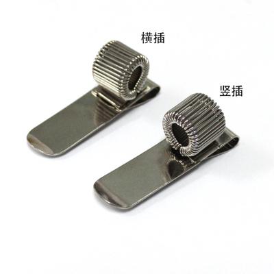 Пружинный зажим для ручки, Портативный металлический зажим для ручки, Зажим для ручки для блокнота