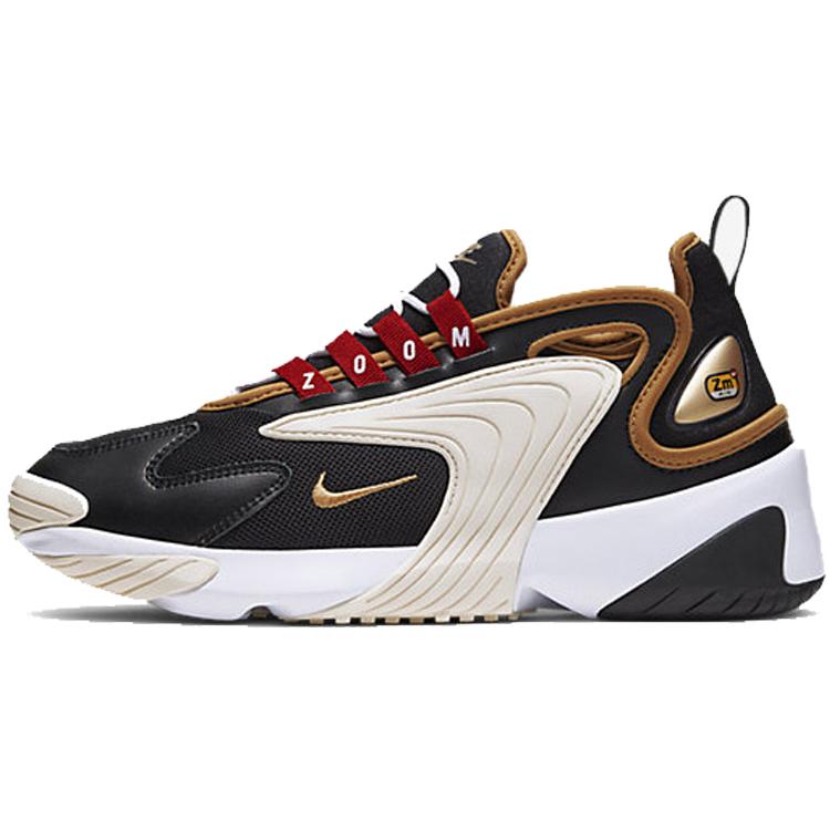 New Nike Zoom 2K Icon Clash Black Metallic Gold Women's AO0354-005