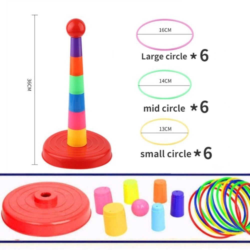 Sports Toy Stacked Layers Game Throwing Ferrule Game Sports Circle Ferrule Parent-Child Interactive