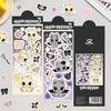 Милый мультяшный котенок-дьяволенок Инс Корейский Губэн Ручной аккаунт DIY Декоративные наклейки Креативные наклейки