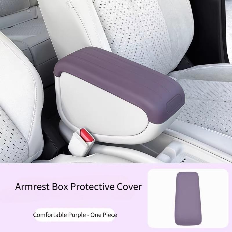 For NIO Firefly Car Silicone Central Armrest Case Protective Cover Pad Scratch-resistant and dirt-resistant Interior Decorative