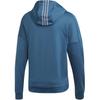 Adidas Sports Casual Hooded Long Sleeve Jacket Men Jacket Navy-Blue EB7629