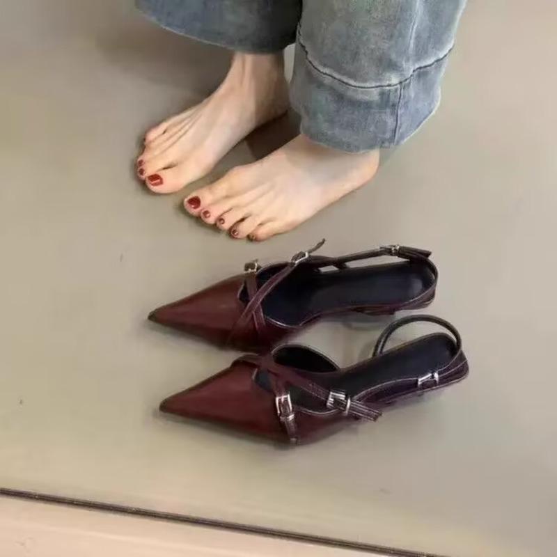 New Style Women's Jeans Heeled Sandals Pointed High Heel Office Lady Shoes Beautiful Women High Heel Shoes Sandals Zapatos Mujer