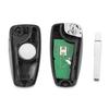 KEYYOU 3 Buttons Fob Modified Flip Folding Remote Car Key 433MHz 4D63 Chip For FORD Focus Fiesta Mondeo With HU101 Blade ASK