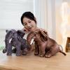 Simulation Elephant Doll Plush Toy Gray Baby Elephant Doll Children Soothing Rag Doll Boy Birthday Gift