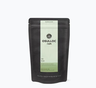 Osulloc Сенча – Премиальный корейский чай из молодых листьев, 20 пакетиков