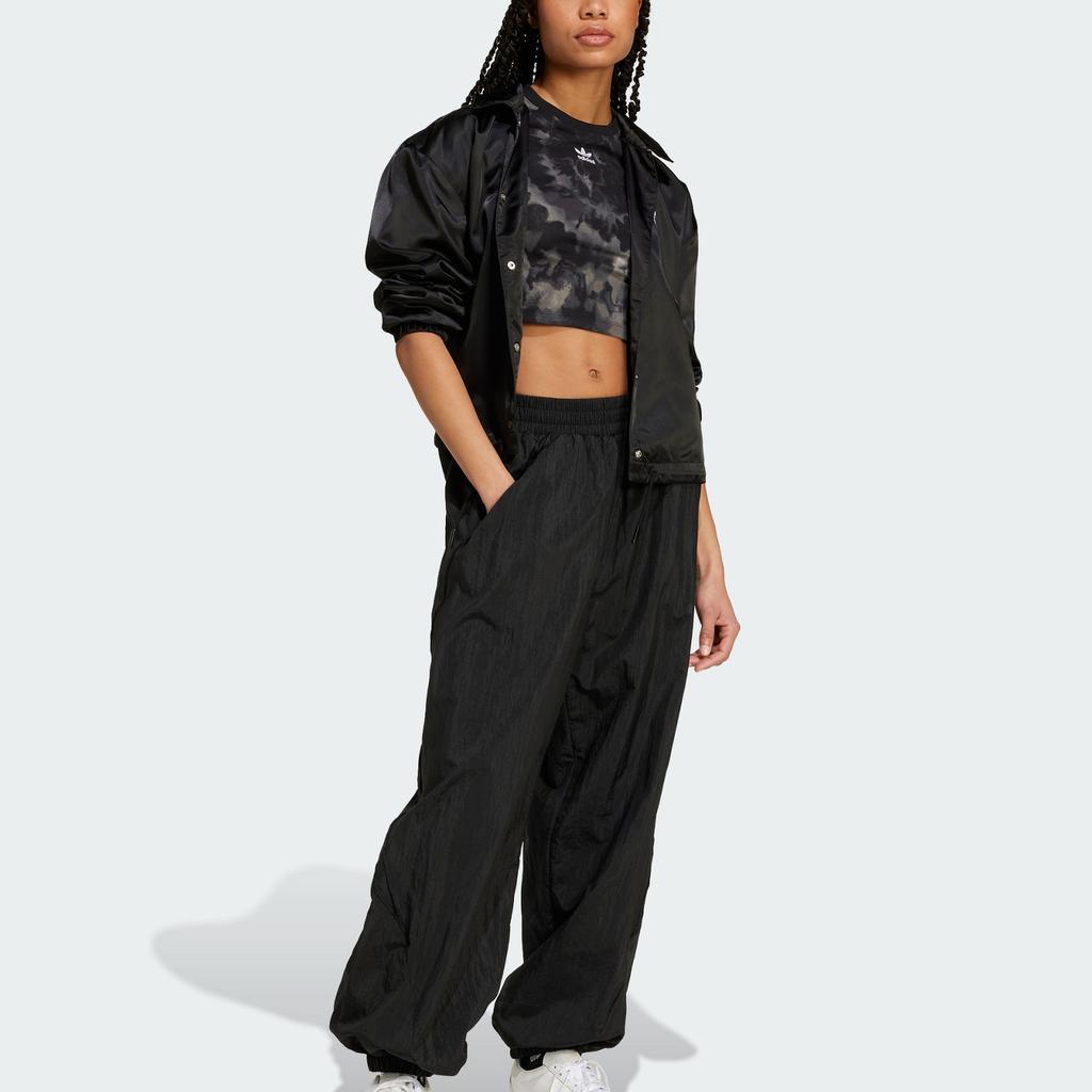 Adidas Tie-Dyed Baby T-Shirt Women Tops Black IZ1859