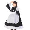 [Nestkanina] горничная одежда костюм горничной кафе косплей милый маскировка костюм цельный лолита лолита длинный рукав униформа культурный фестиваль школа