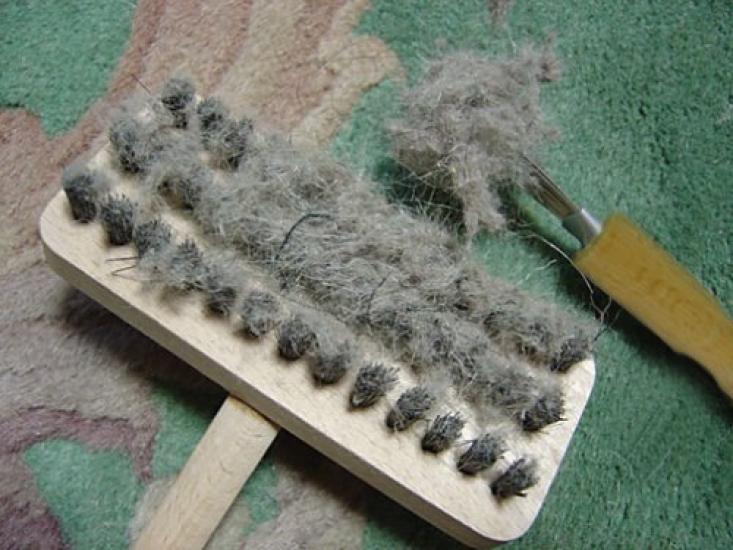 Художественная кисть Щетка для чистки ковров Щетка для чистки кистей [Оригинал в комплекте] 08-0072