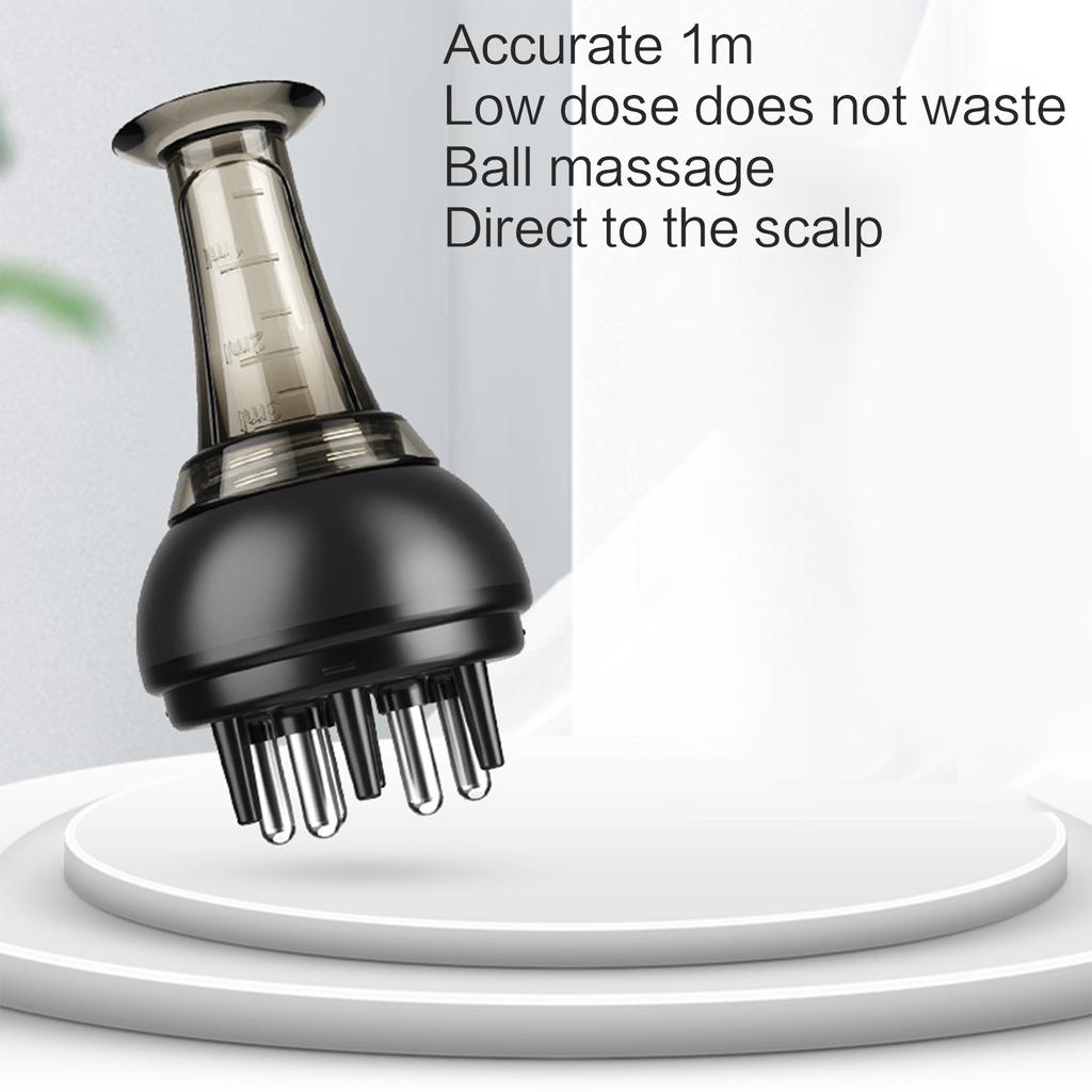 Мини-массажная расческа для ухода за волосами, наносите эфирное масло и стимулируйте здоровье кожи головы