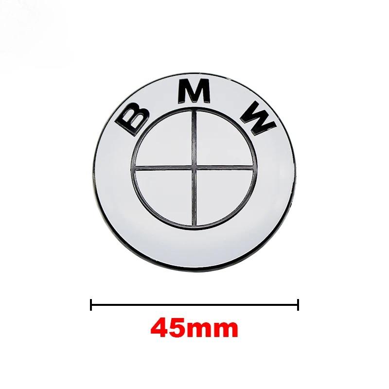 GTJK9 Car Emblem Steering Wheel Decoration Badge Sticker Logo Accessories For BMW M Logo G80 E84 F48 G01 G11 X1 X2 X3 X4 X5 X6 G07 G86