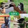 Body Sensor Solar Garden Lamp 3 Modes LED Wall Light Multifunctional Solar Clip Light  Home