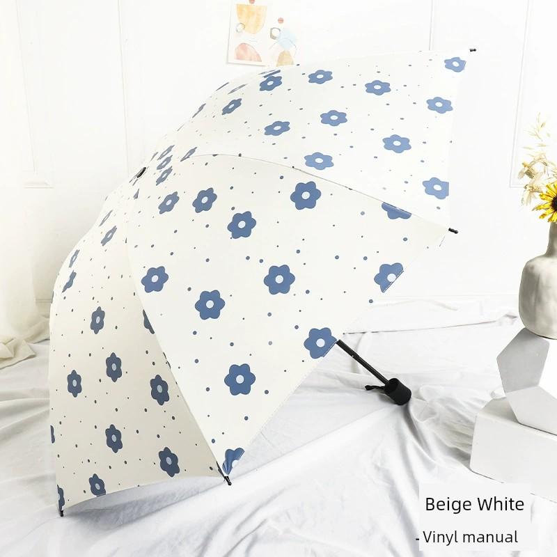 Fully Automatic Umbrella for Both Sunny and Rainy Weather, Women's Sun Umbrella, Sun Protection, Uv Protection, Double-Layer, High Aesthetic Value