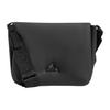 New Polyurethane Messenger Bag Crossbody Bag Shoulder Bag Unisex Black IX7970