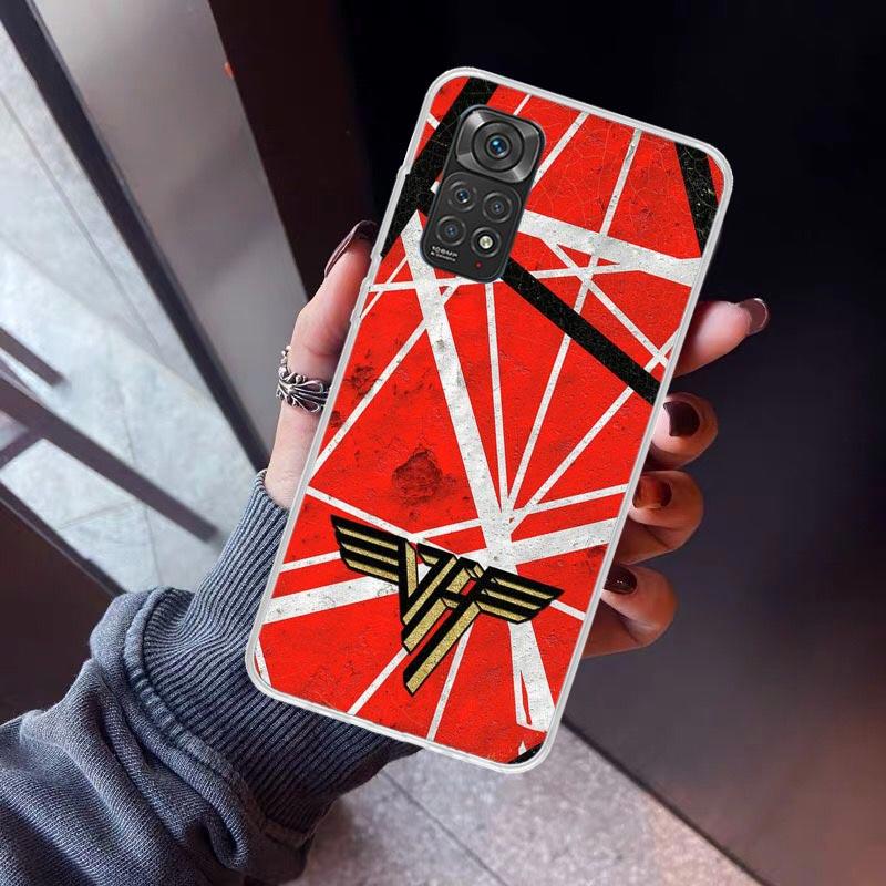 Eddie Van Halen Graphic Guitar Phone Case For Xiaomi Redmi Note 15 14 14S 13 12S 12 Pro Plus 11S 11 10S 10 4G Cover 11E 11T 5G P