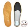 Flat Foot Shoe Insoles High Arch Support Orthopedic Unisex Premium Leather Orthotic Insole