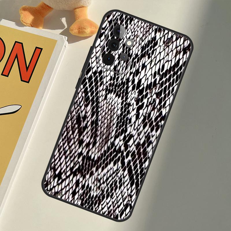Змеиная Кожа Для Samsung Galaxy A33 A36 A56 A26 A16 A15 A55 A53 A35 A22 A32 A52 A54 A34 A14 A05 A06 Чехол