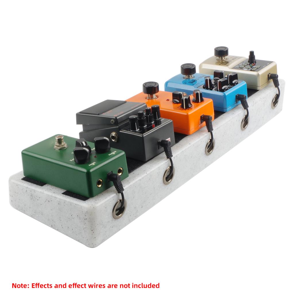 Rockhouse RPB 3 Маленький портативный педалборд для гитарных эффектов Легкий инженерный пластик с соединительными лентами