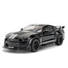 Large 1/18 Alloy Die-cast Ford Mustang GT500 Car Model Collection Ornaments Simulation Sound and Light for Boys Birthday Gift
