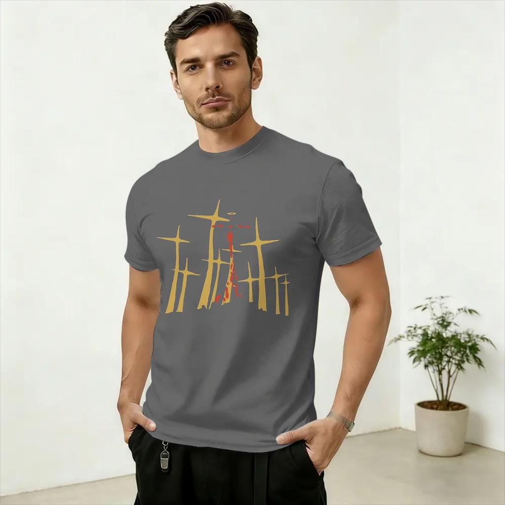 Marilyn Unisexson Band Holy Wood Unisex T Shirts Unique Tees Short Sleeve Round Neck T-Shirt Pure Cotton Birthday Gift Clothes