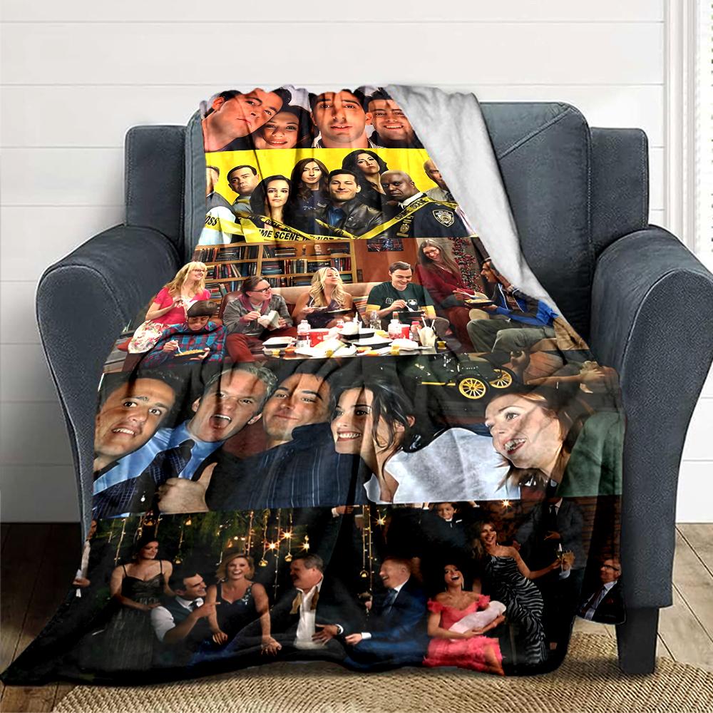 Friends Decade Laughter Blanket Soft Throw Blanket For Home Bedroom Bed Sofa Travel Office Solid Christmas Blanket