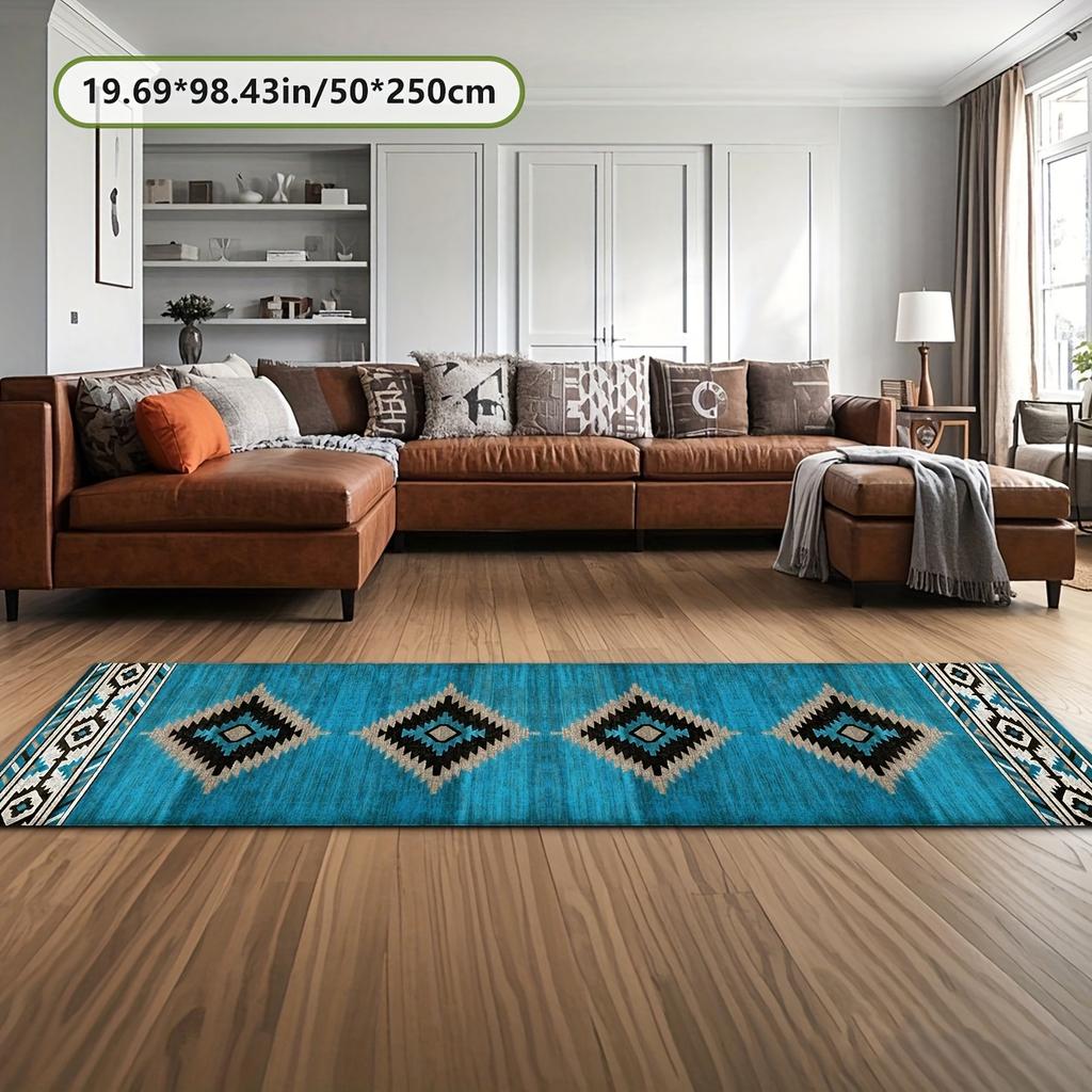 Ковер для бега в этническом стиле, коврик для дивана в гостиной, кухня, прикроватный коврик в спальне, украшение дома