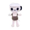 Плюшевая кукла Dandys World Сверхмягкая Серая и Розовая Очаровательная Коллекция Мягких Игрушек